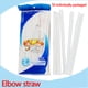 thumbnail image 3 of 50 Uds pajitas flexibles pajitas desechables de plástico sin BPA pajitas para beber, 3 of 8