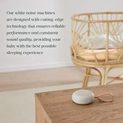 ergoPouch White Noise Machine Drift away - Baby Adults Sleeping Sound Machine - Natural Soothing Noise Cancelling Therapy Portable Travel USB Recharge Adjustable Light