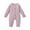Purple, variant on Vedolay Baby Girls Outfit Long Sleeve Romper Pants Boys Jumpsuit Set 2023 Purple,90