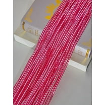 Zhuge 2 Pack 39 x 79 Inch Curtains for Doorways Room Divider Curtains Hippie Room Decor Hanging Beaded Curtains for Bedroom Closet Door,Rose