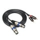 thumbnail image 2 of Audiophile Cable de Audio RCA Macho a XLR Hembra Cable de Extensión de Audio Enchufe , macho a XLR hembra CUTICAT Línea de interconexión de micrófono, 2 of 8