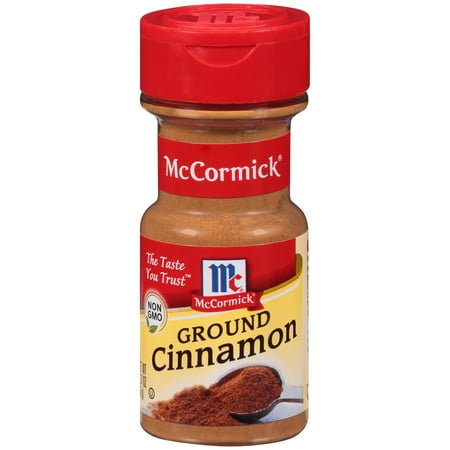(2 Pack) McCormick Ground Cinnamon, 2.37 oz (Best Cinnamon To Eat)