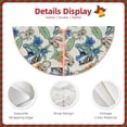 thumbnail image 3 of Fotbe Dinosaurs And Leaves Pattern Christmas Tree Skirt, Tree Skirts Plush Christmas Decorations, Christmas Tree Skirts Xmas Decorations Holiday Party Decor-36", 3 of 6