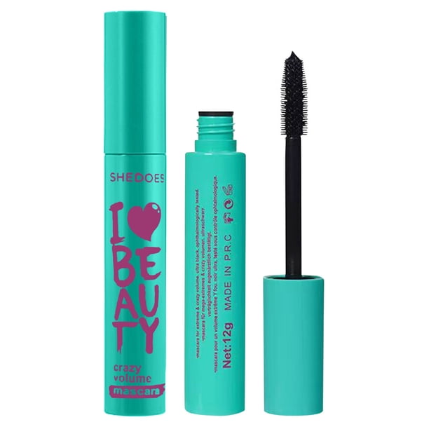 Waterproof Thick Elongated Non-smudged Silicone Brush Head Mascara
