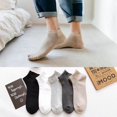 thumbnail image 1 of Calcetines de mujer a rayas simples otoño fino otoño ins calcetines de moda calcetines de algodón transpirables de celebridades de Internet a juego, 1 of 6