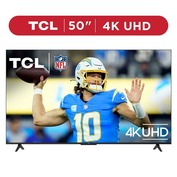 TCL 50” Class S Class 4K UHD HDR LED Smart TV with Google TV, 50S450G