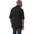 thumbnail image 2 of Chef Works Men’s Montreal Cool Vent Chef Coat, Black Chef Jacket, 4XL, 2 of 5