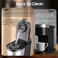 thumbnail image 2 of ATSENT Grind and Brew Coffee Maker,Drip Coffee Maker with Grinder Built In,5-Cup Programmable Coffee Machine with Brew Strength,Warming Plate and Mul, 2 of 8