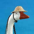 thumbnail image 3 of Tarmeek Goose Outfits, Vintage Tulip Shirt & Hat Set Dress for Outdoor Decor Costume, Yard Goose Clothes Outfit for 23 Inch Statue Patio Garden Decoration Goose Outfit, 3 of 8