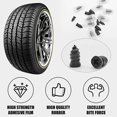 thumbnail image 3 of EIMELI 40PCS Tire Repair Nail Rubber Tire Repair Fast Repair Tool With Screwdriver For Automobiles Motorcycles Trucks Buses, 3 of 10