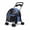 Navy Blue, variant on Lanzxjv 4 Wheels Dog Cat Stroller, Outdoor Travel Pet Folding Stroller, Dog Cat Cage Stroller with Cup Holder, Visible Window for Medium Small Dog