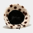 thumbnail image 3 of Beugl Bucket Hat Clearance, Winter Printed Thick Bucket Warm Hat Bucket Cap Basin Hat for Women Men Summer Hats Baseball Hat Beach Hats Visor Hats for Women Beige, 3 of 6