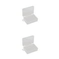 thumbnail image 1 of Matsuzay Transparent Jewelry Box Portable Waterproof Hanging Leakproof Indoor Rings Lid Container Storage Pills Travel Case with Transparente 2piezas, 1 of 1