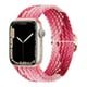 thumbnail image 1 of Adecuado para Apple Apple iwatch Correa de reloj plana para hebilla deslizante tejida de nailon arcoíris Correa elástica universal, 1 of 5