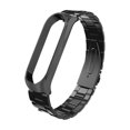 thumbnail image 4 of Gwong Electrónica Banda de correa de reloj de acero inoxidable con marco de aleación para Xiaomi MI Banda 5/5 NFC, 4 of 7