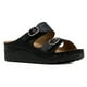 thumbnail image 3 of Sandalias para Mujer Flexmas 203 negro 23.5, 3 of 4