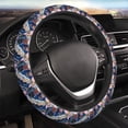 thumbnail image 4 of Cauagu Colorful Sushi Food Art Print Car Steering Wheel Cover - Universal Car Accessory for Diverse Cars for Steering Wheel with a Diameter of 14.5"-15", 4 of 7