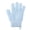 Blue, variant on Exfoliating Gloves for Shower Body Exfoliator Glove with Hanging Loop Scrub Exfoliate Glove Mitt Bath Face Spa Hand Scrubber Wash Deep Scrubbing Dead Skin for Women Men Pink One Size