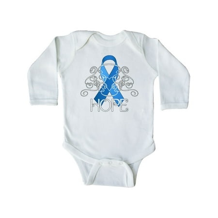 

Inktastic Hope-Colon Cancer Awareness Gift Baby Boy or Baby Girl Long Sleeve Bodysuit