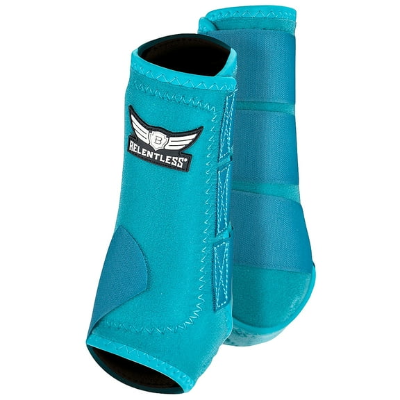Med Relentless All Around Protected Horse Taller Front Sport Boots Teal