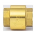 PATKAW Inline Anti Back Flow Check Coupler Brass Fitting for Fuel Air
