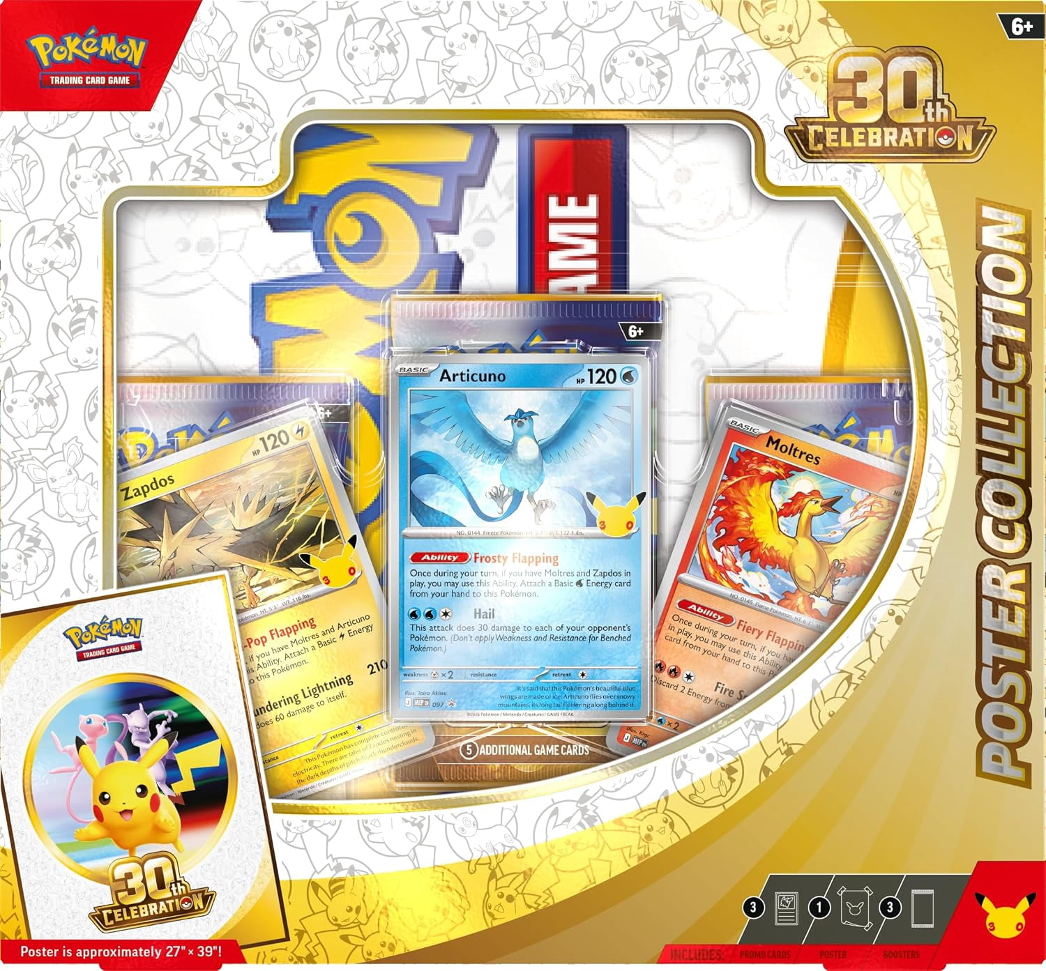 Pokemon TCG: 30th Celebration Poster Collection