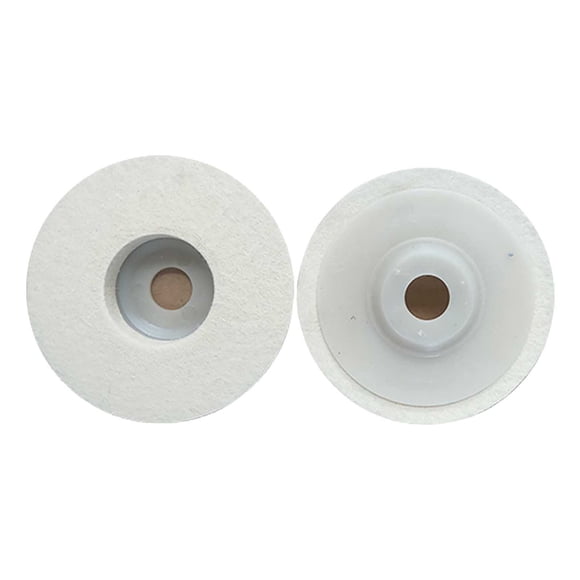 TIMIFIS A Enlargement Wool Polishing Wheel Disc,100mm Diameter Fine White Wool Polishing Wheel, Polishing Wheel, Angle Grinder Polishing Wheel Brushes