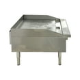 thumbnail image 3 of 24 in. Commercial Gas Countertop Griddle 60,000 BTU Thermostat Griddle Flat Top, 3 of 9