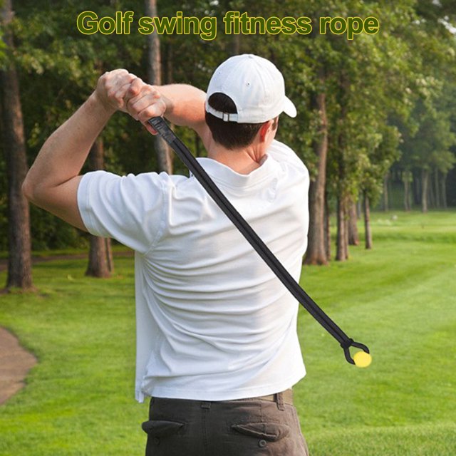 LJNYFDC Increased Distance Golf Training Golf Swing Practice Rope Training Equipment for Beginners Warm Up Exercise Assistance Posture Corrector
