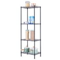 thumbnail image 6 of EDOEMSE 4-Tier Wire Shelving Unit Metal Storage Rack Adjustable Organizer Perfect for Pantry Laundry Bathroom Kitchen Closet Organization, 17.72" L x 11.81" W x 49.61" H, 6 of 13