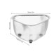 thumbnail image 2 of BESTYASH 1Ud Organizador De Esponjas Con De Malla Para Cocina Acero Inoxidable Plata, 2 of 6