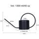 thumbnail image 5 of Remiawy Regadera Regadera de Acero Inoxidable para Interiores y Exteriores para Plantas de Interior Regadera de Caño Largo para Flores de jardín Bonsai suculentas (1300 ml), 5 of 5