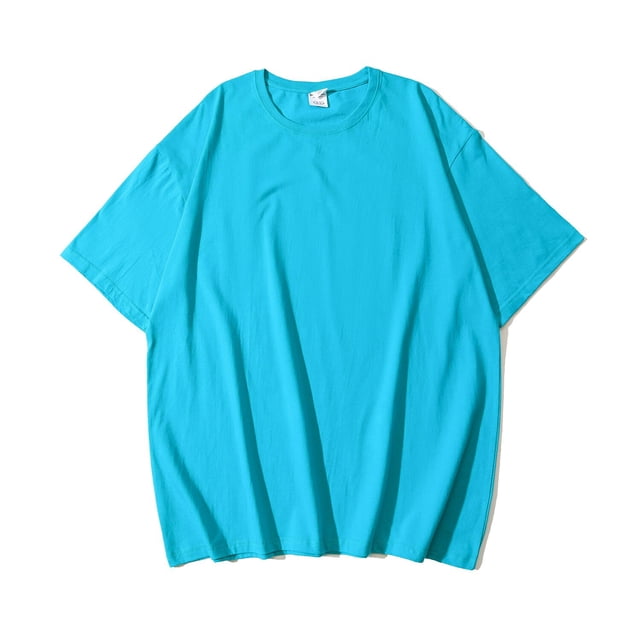 LEGIBLE 2023, camiseta de manga corta de verano para mujer, camiseta holgada de gran tamaño, camiseta informal con cuello redondo para mujer Tan Jianjun unisex