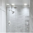 thumbnail image 3 of Design House 594135 Eastport II Contemporary Shower Trim with Valve for Bathroom, Polished Chrome, 3 of 12