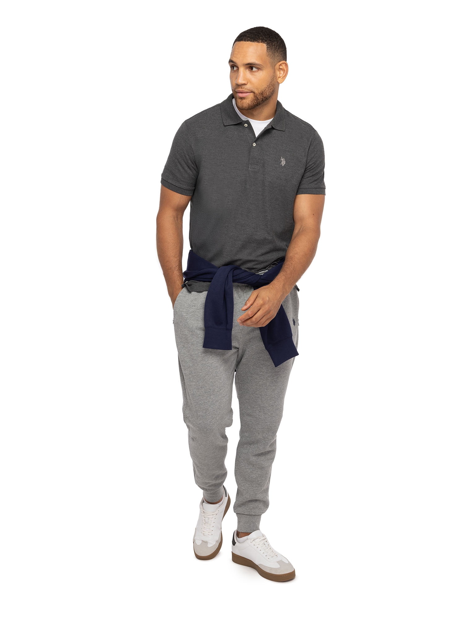 U.S. Polo Assn. Men's Performance Pique Polo Shirt