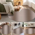 thumbnail image 5 of Round Rugs 3Ft, Brown Ombre Round Area Rug Washable Indoor Throw Carpet, Modern Abstract Art Farmhouse Gradient Small Non Slip Circle Rug for Bedroom Living Room Home Decor Aesthetic, 5 of 8