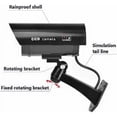 thumbnail image 4 of Apuakthei 2 cámaras falsas de vigilancia cámara simulada con LED infrarrojo intermitente rojo, cámara falsa cámara de seguridad CCTV, 4 of 5