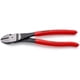 thumbnail image 1 of KNIPEX 74 21 200 SB Pinzas de corte diagonal tipo extra fuerte recubierto de plástico acabado pavonado 200 mm, 1 of 1
