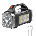 thumbnail image 1 of Linterna LED COB 1200mAh para Camping IPX4 Impermeable 500LM, 1 of 9