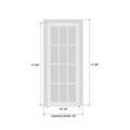 Modern Wood Interior Pre-Hung Door with Hardware | Planum 0012 Walnut ...