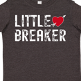 thumbnail image 4 of Inktastic Little Heartbreaker with arrow Boys or Girls Toddler T-Shirt, 4 of 5