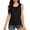 Black, variant on Women’s Real Silk Tank Tops Summer Sleeveless Blouses Casual Camisole T Shirt Casual Tank Tops for Women
