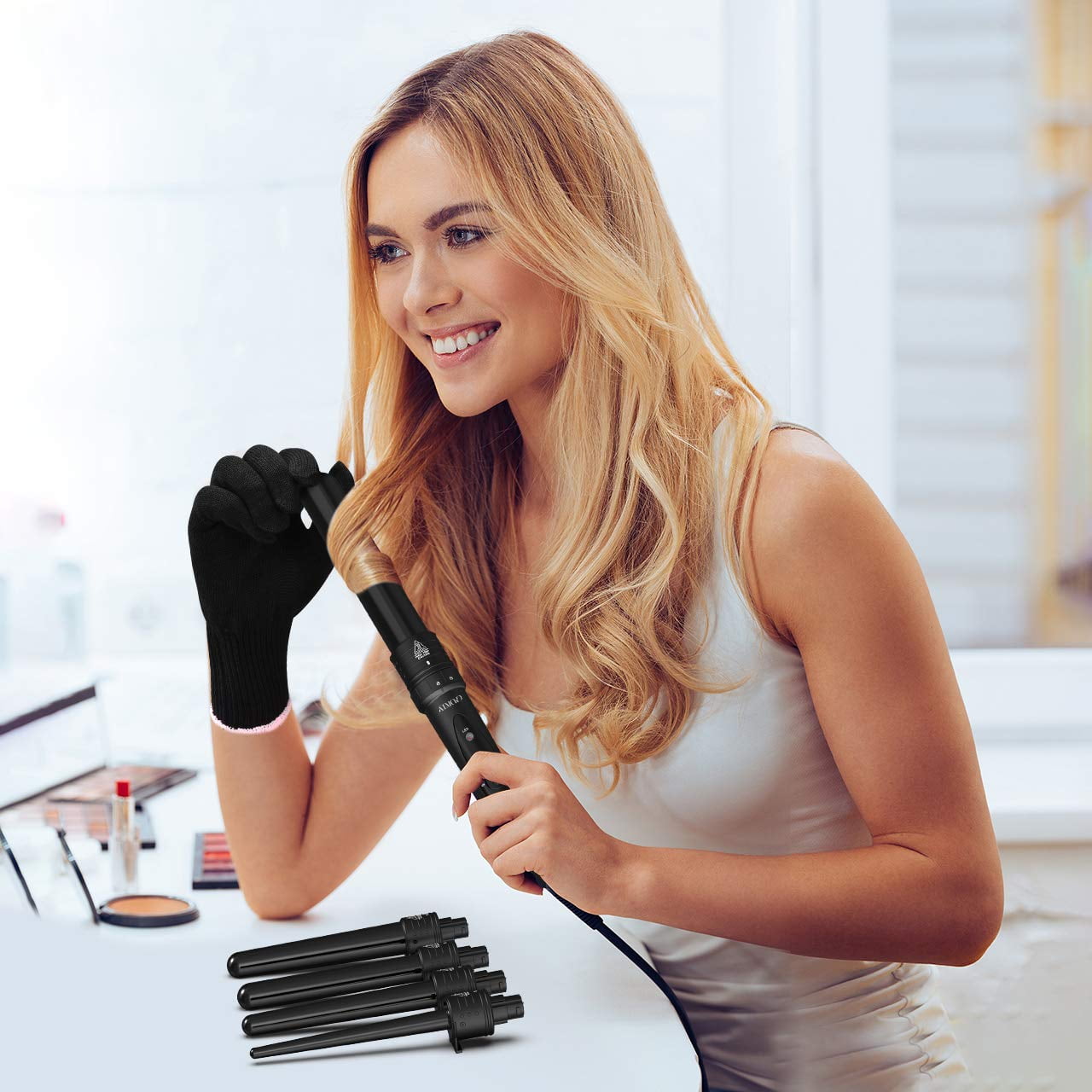 homitt 2 in 1 curling wand