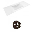 thumbnail image 1 of American Imaginations 35.5-in. W 1 Hole Ceramic Top Set In White Color AI-20745, 1 of 1