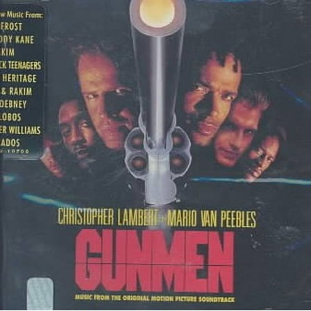 Gunmen (Music From The Original Motion Picture Soundtrack) - Christopher Lambert   Mario Van Peebles / MCA Records Audio CD 1993 / MCD 10708