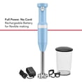 thumbnail image 4 of Batidora de mano KitchenAid KHBBV53 inalámbrica de velocidad variable azul, 4 of 8