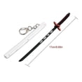 thumbnail image 2 of Japanese Anime Sword Keychain Mini Katana Keychains Anime Key Chain Cosplay Pendant Gift, 2 of 3