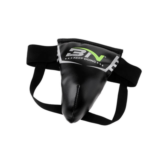 facefd Elastic Belt Boxing Crotch Protector Groin Guard Boxing Gear Elastic Belt S Black Kids