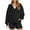 AA-Black, variant on QATAINLAV Womens Cute Zip Up Hoodies and Shorts 2 Piece Outfits Casual Long Sleeve Hooded Sweatshirts Jacket Matching Sets, Blue, S, Gifts for Girls