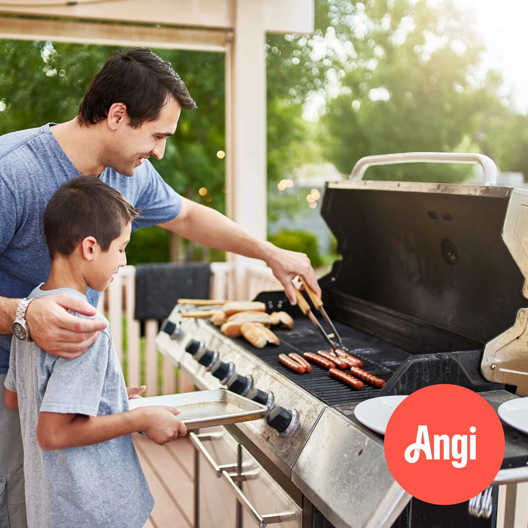 Nexgrill 5Burner Propane Gas Grill In Stainless Steel With Side Burner